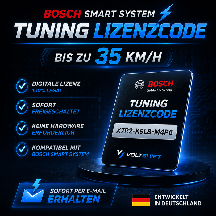 Bosch Smart System Tuning Lizenzcode (BES3)